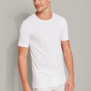Unterhemd T-Shirt Rundhals 2er Pack Schiesser Organic Cotton 1/2 Arm 174997